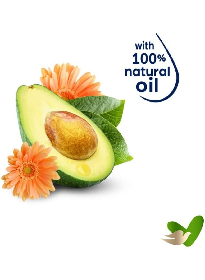 دوف لوشن الجسم دوف بودي لاف إنفيغوريتينغ كير 400 مل – للبشرة الجافة والباهتة بزيت الأفوكادو وخلاصة الآذريون ترطيب حتى 72 ساعة - Image 4